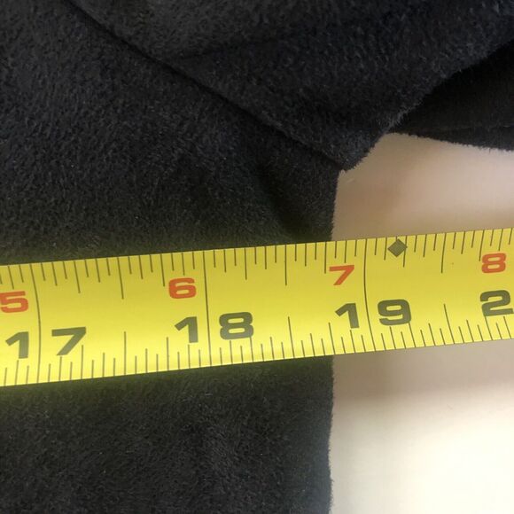 cupcakes and cashmere Faux Suede Black Zip Up Jacket Medium - Picture 8 of 10